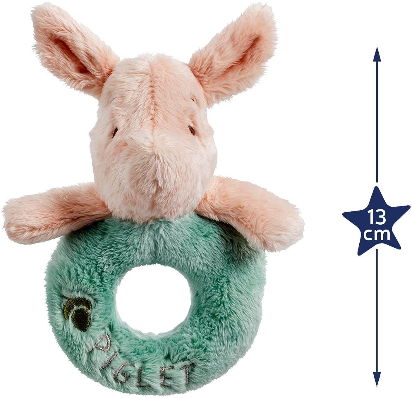 Rainbow Designs - Piglet chocalho