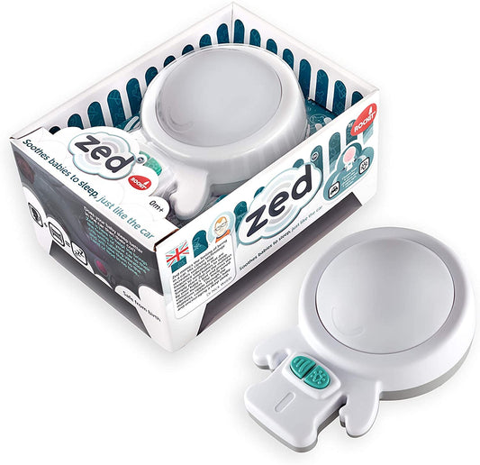 Zed de Rockit: ayuda a los bebés a dormir con vibraciones calmantes y luz nocturna para cuna.