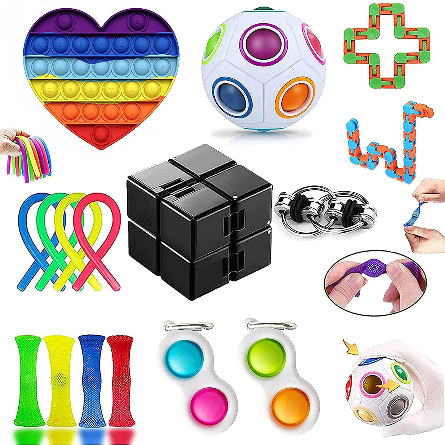 Fidget Toy Juego de juguetes para aliviar la ansiedad