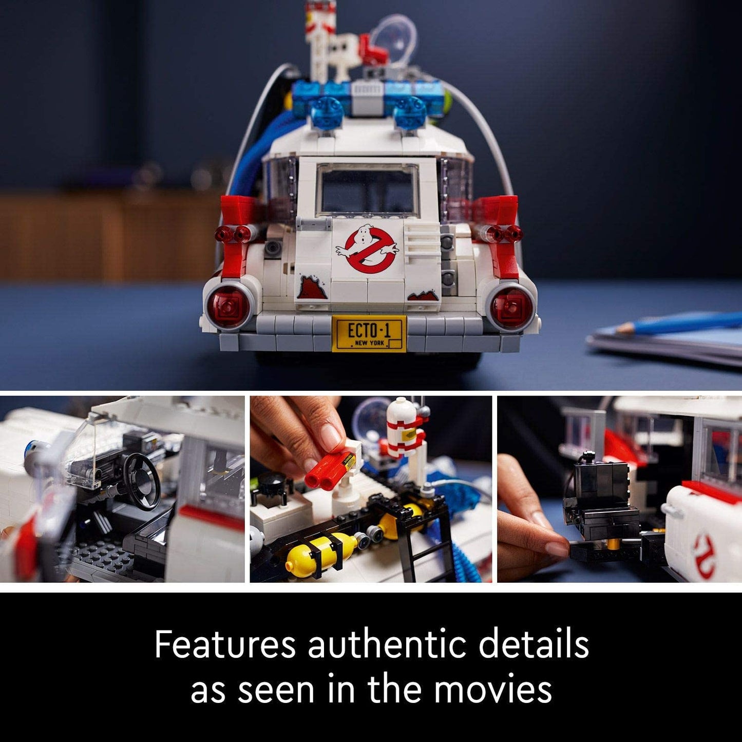 LEGO 10274 Conjunto de Carros Criador Expert Ghostbusters ECTO-1 para Adultos