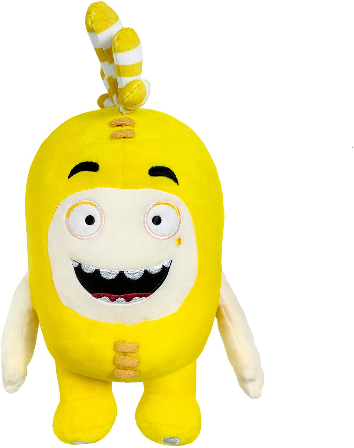 Oddbods Fuse Brinquedo de pelúcia macio - para meninos e meninas (22 cm de altura)