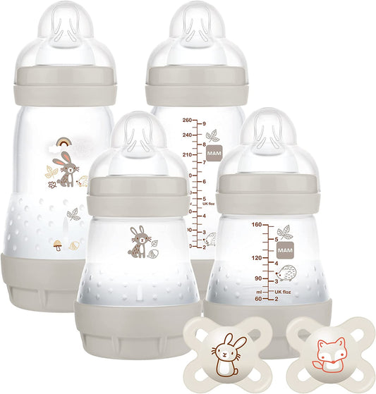 Kit Biberón Anticólico MAM (varios diseños)