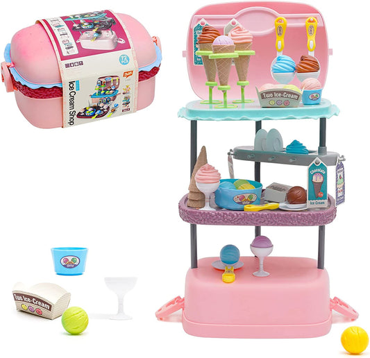 Nukdey - Brinquedos de Sorvete com Alça de Ombro - 3+