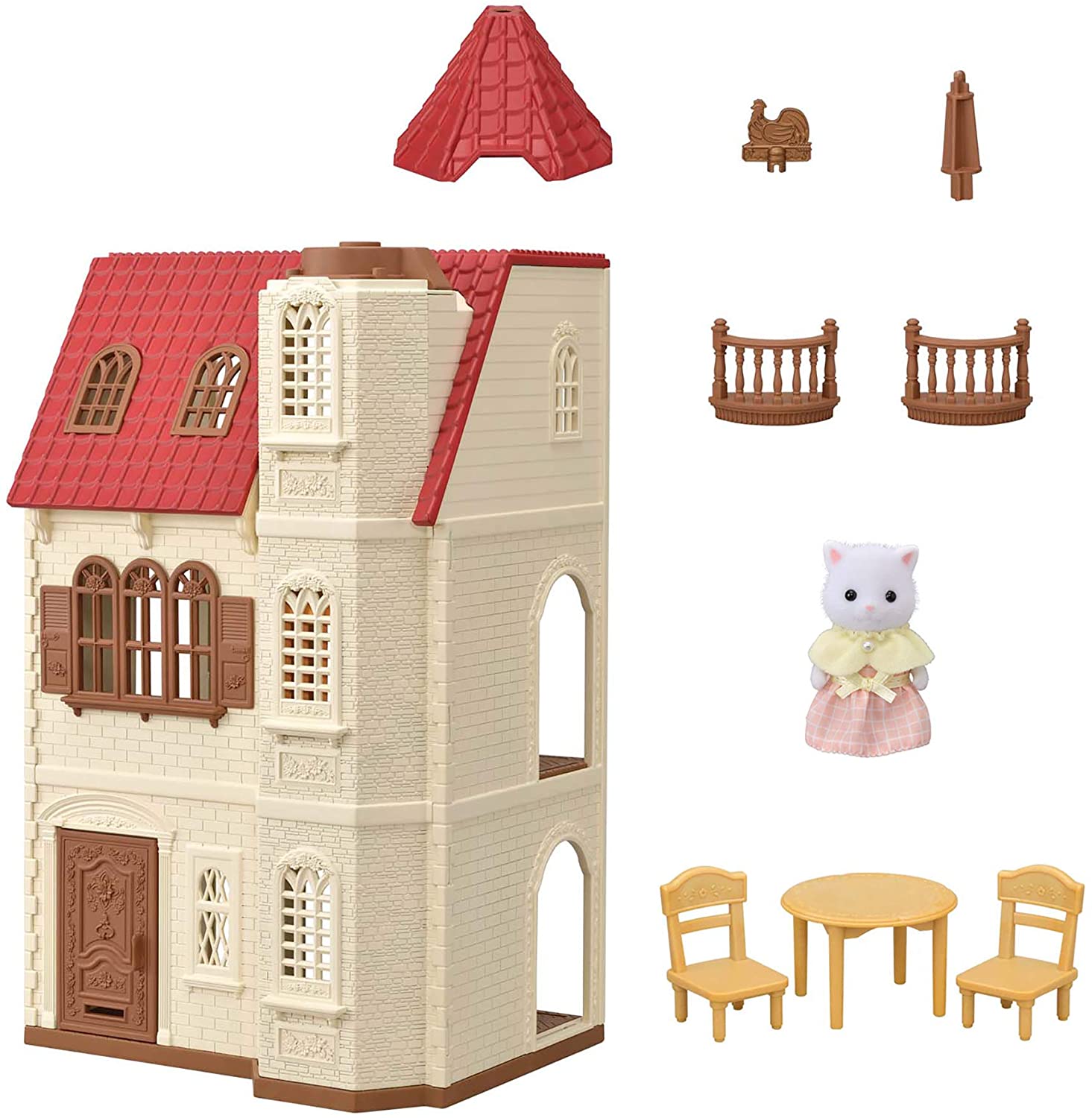 Sylvanian Families 5493 Casa de muñecas Red Roof Tower
