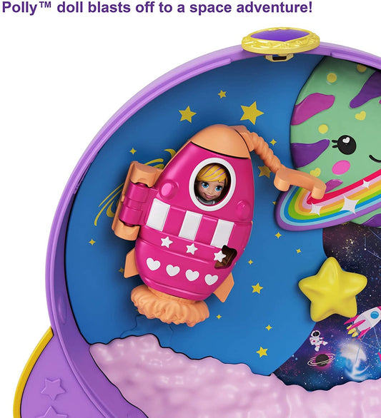 Polly Pocket Estação Espacial Compacta Saturno
