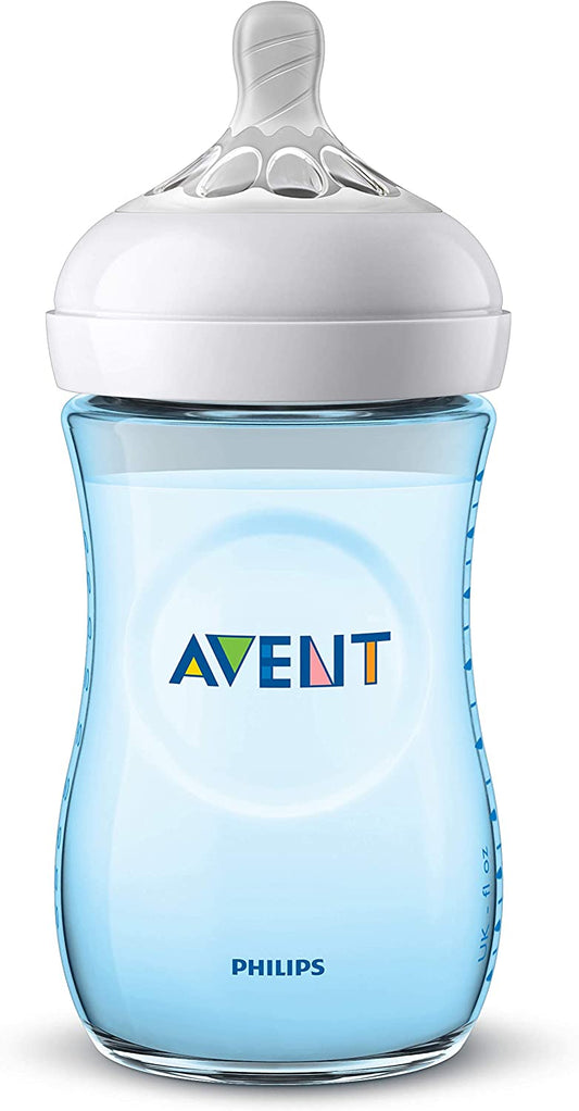 Philips Avent - Mamadeira Natural Baby SCF035 - 260ml - Azul