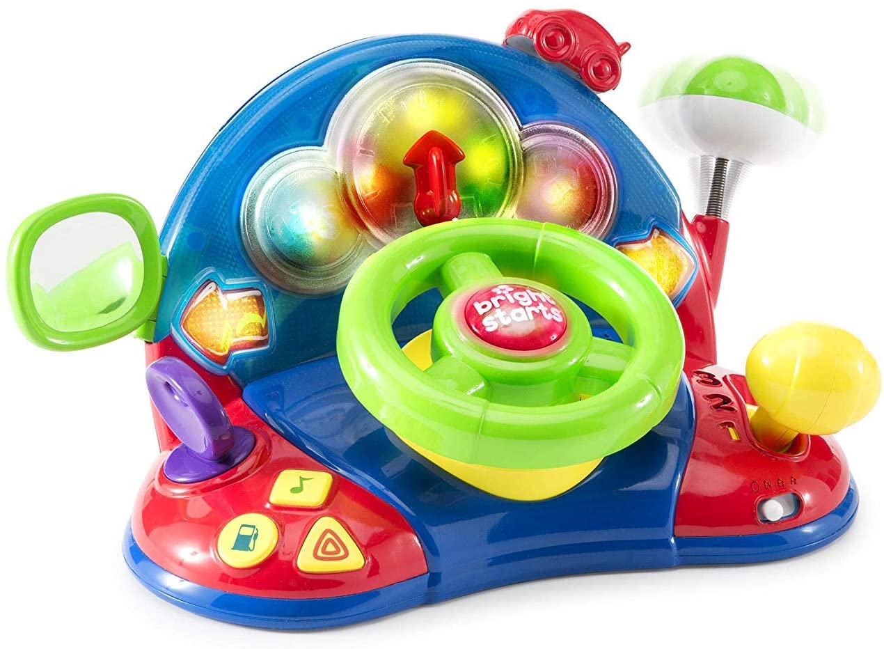 Bright Starts: conduce con colores y luces (el color del juguete puede variar)
