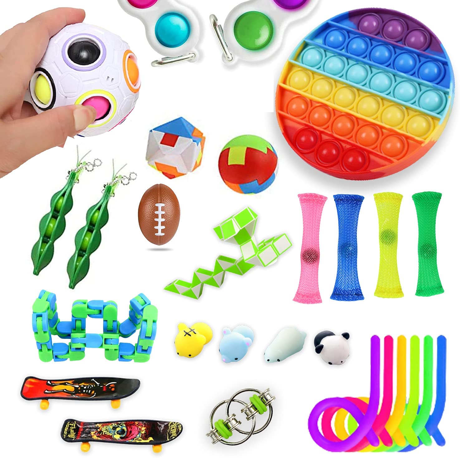 Ultrasonpro Fidget Juguete sensorial 28 piezas