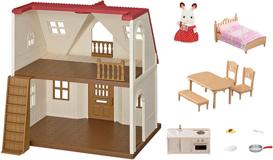 Sylvanian Families 5303 - Chalé Acolhedor com Telhado Vermelho