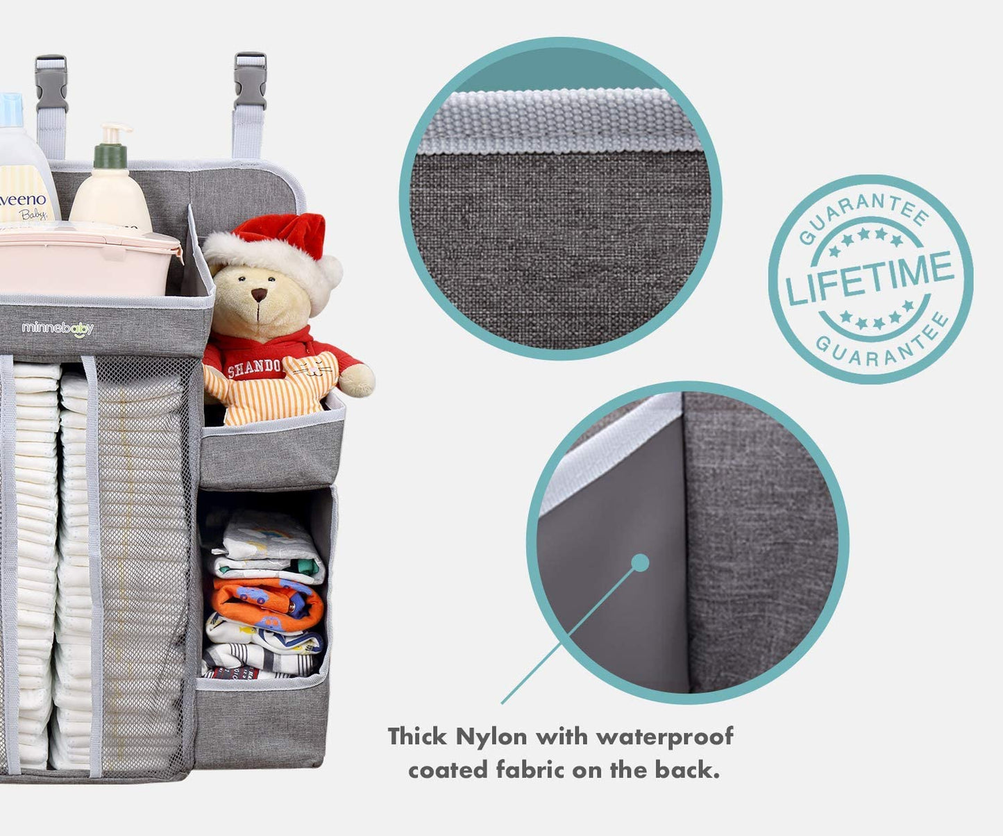 Minnebaby - Organizador de pañales colgante