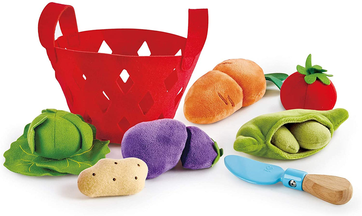 Hape - Cesta de vegetais - Alimentos macios - Adequado para 18 meses ou mais