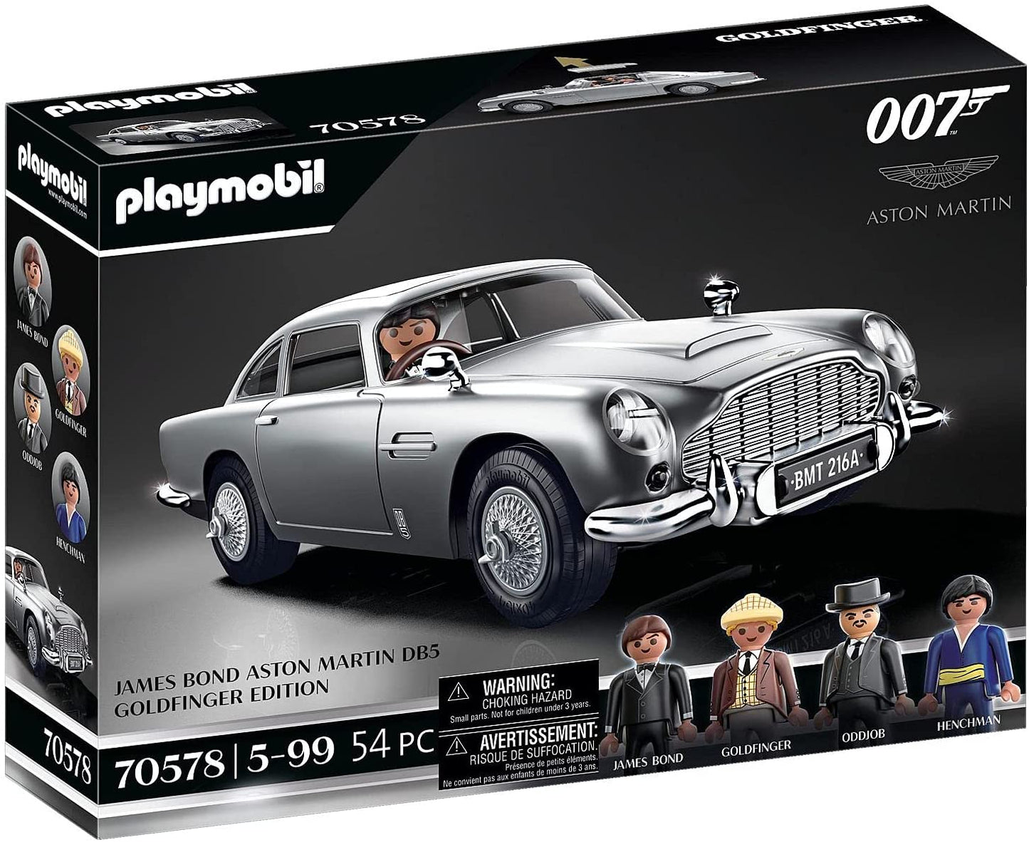 PLAYMOBIL 70578 JAMES BOND ASTON MARTIN DB5 - GOLDFINGER EDITION