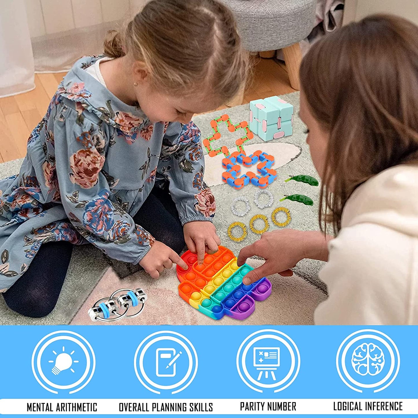 TheGrabberZone - Juego de 30 paquetes para aliviar la ansiedad de TikTok