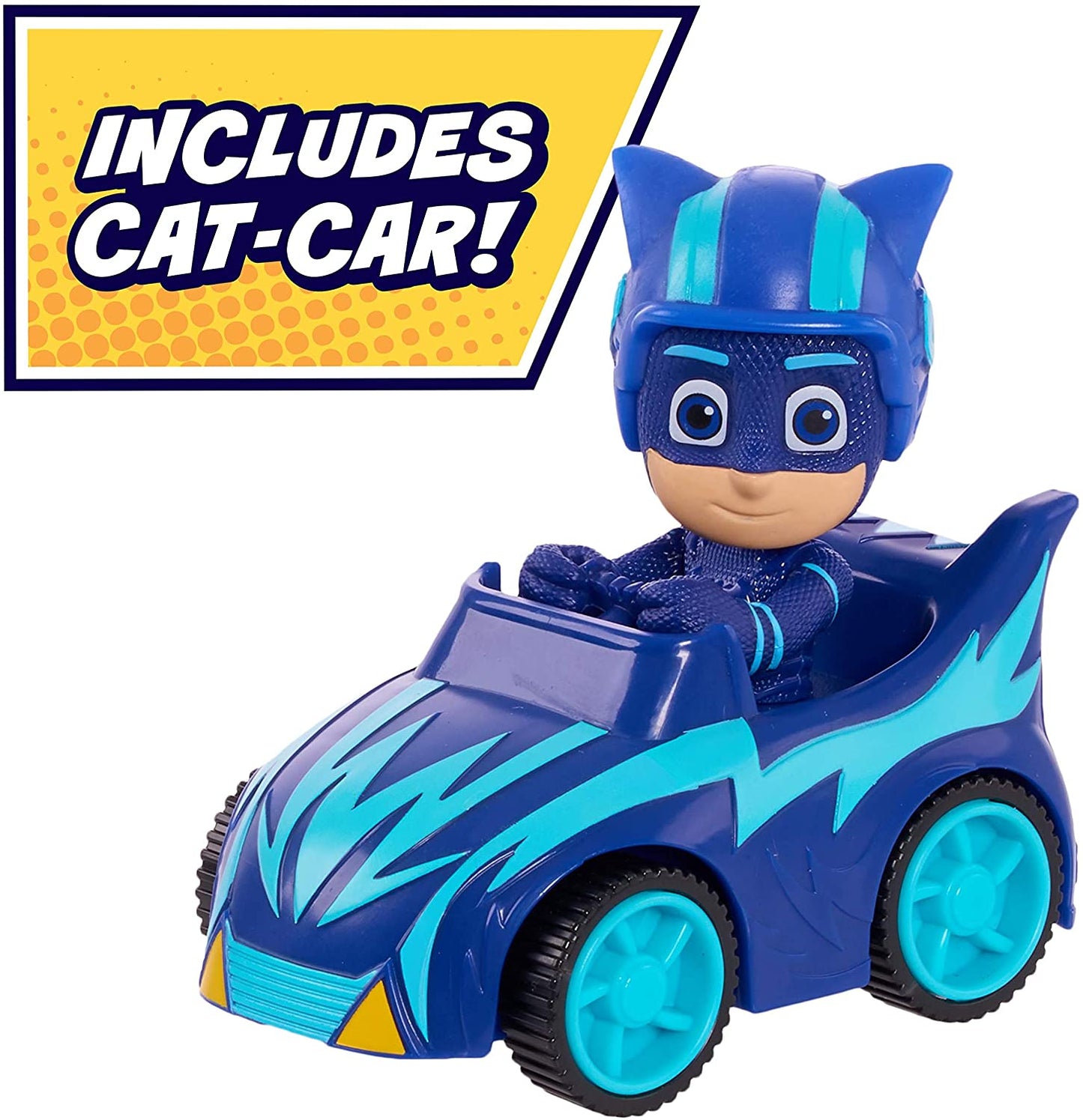 PJ MASKS PJMA8000 - Playsets de bonecos de ação infantil, azul, verde, cinza