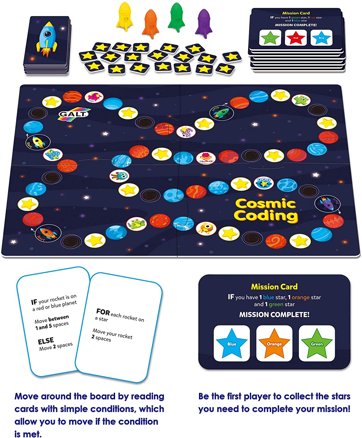 Galt Toys - Cosmic Coding Game