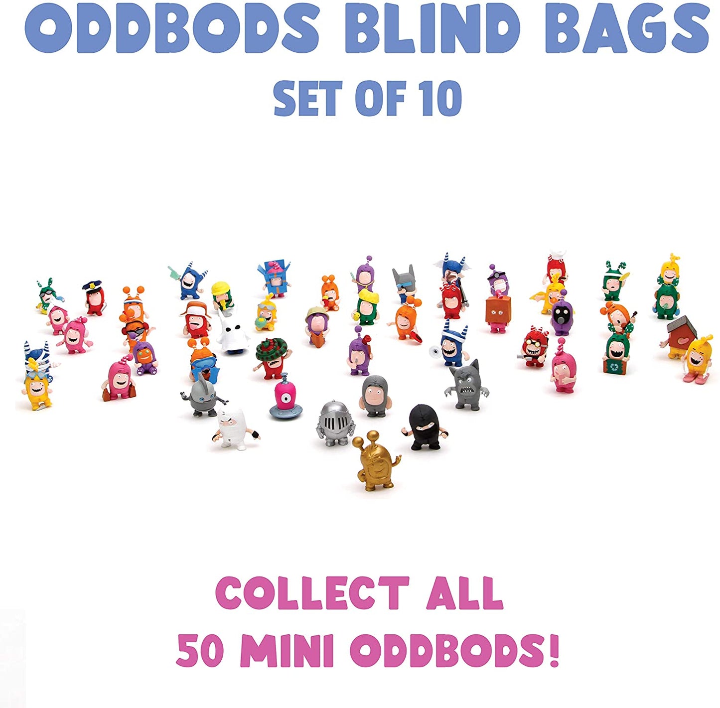 Oddbods Blind Bags: paquetes misteriosos con juguetes coleccionables
