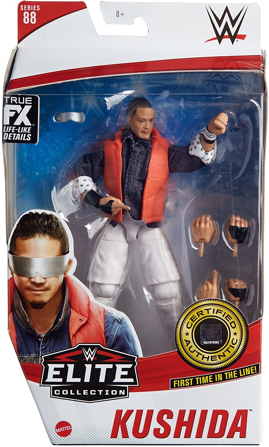 WWE Figura de ação da coleção Kushida Elite