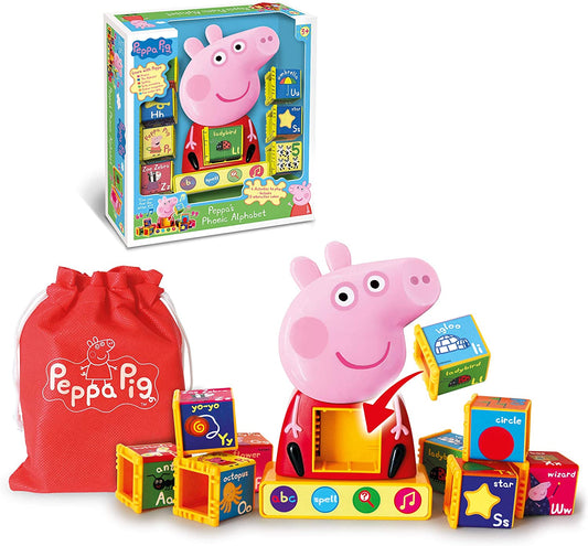 Peppa Pig - Brinquedo Alfabeto Fônetica Inglês