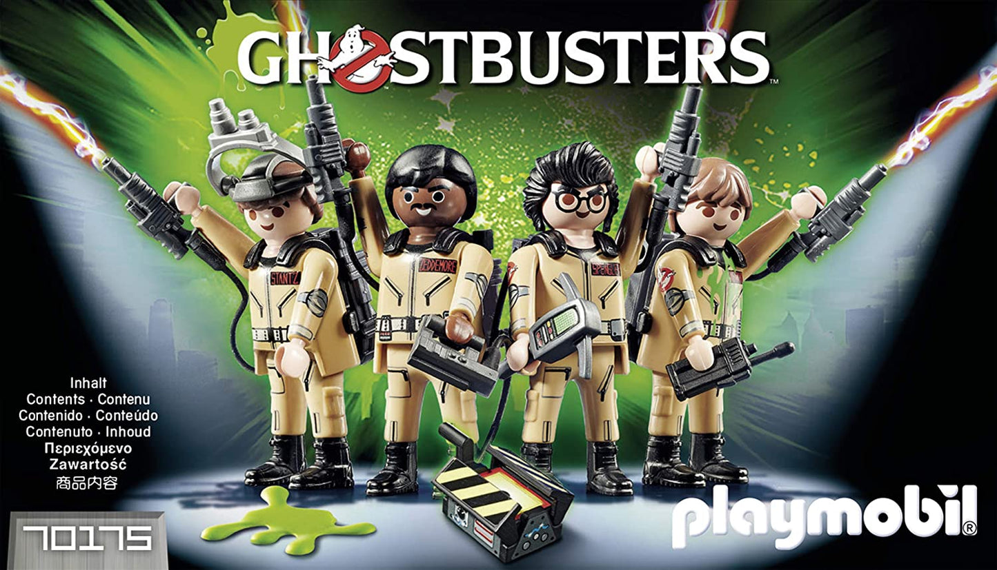 Playmobil 70175 Ghostbusters Conjunto de 4 Personagens