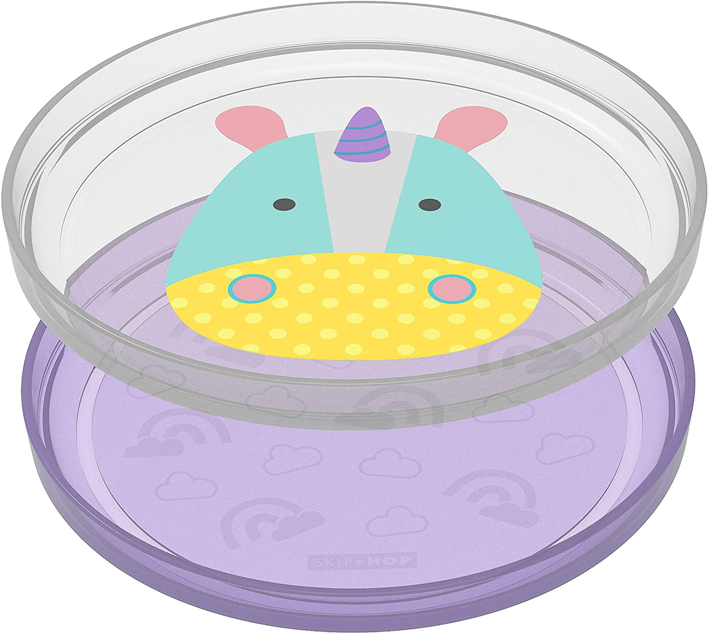 Skip Hop Zoo Smart Serve Plates Pack of 2