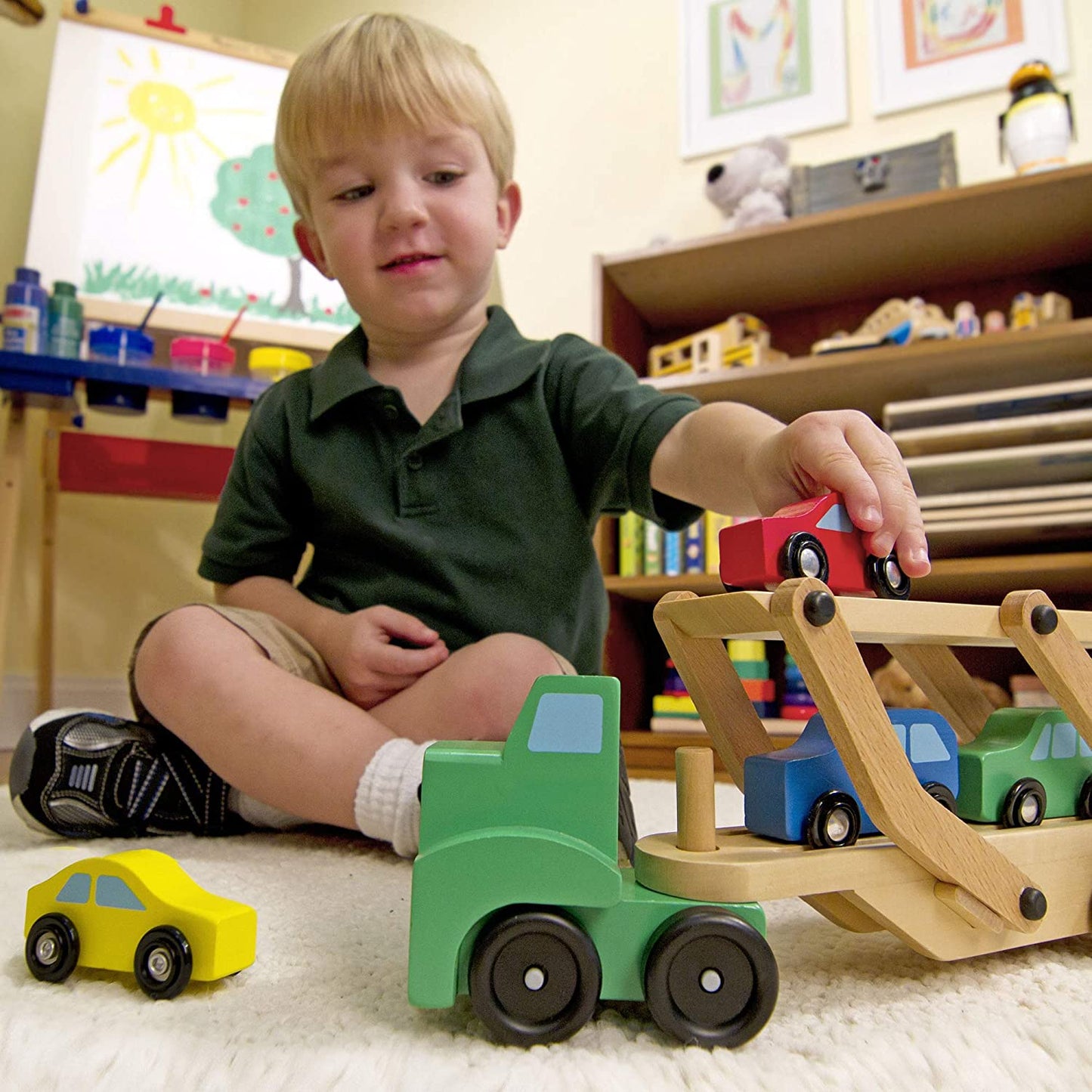 Melissa & Doug - Transportador de carro