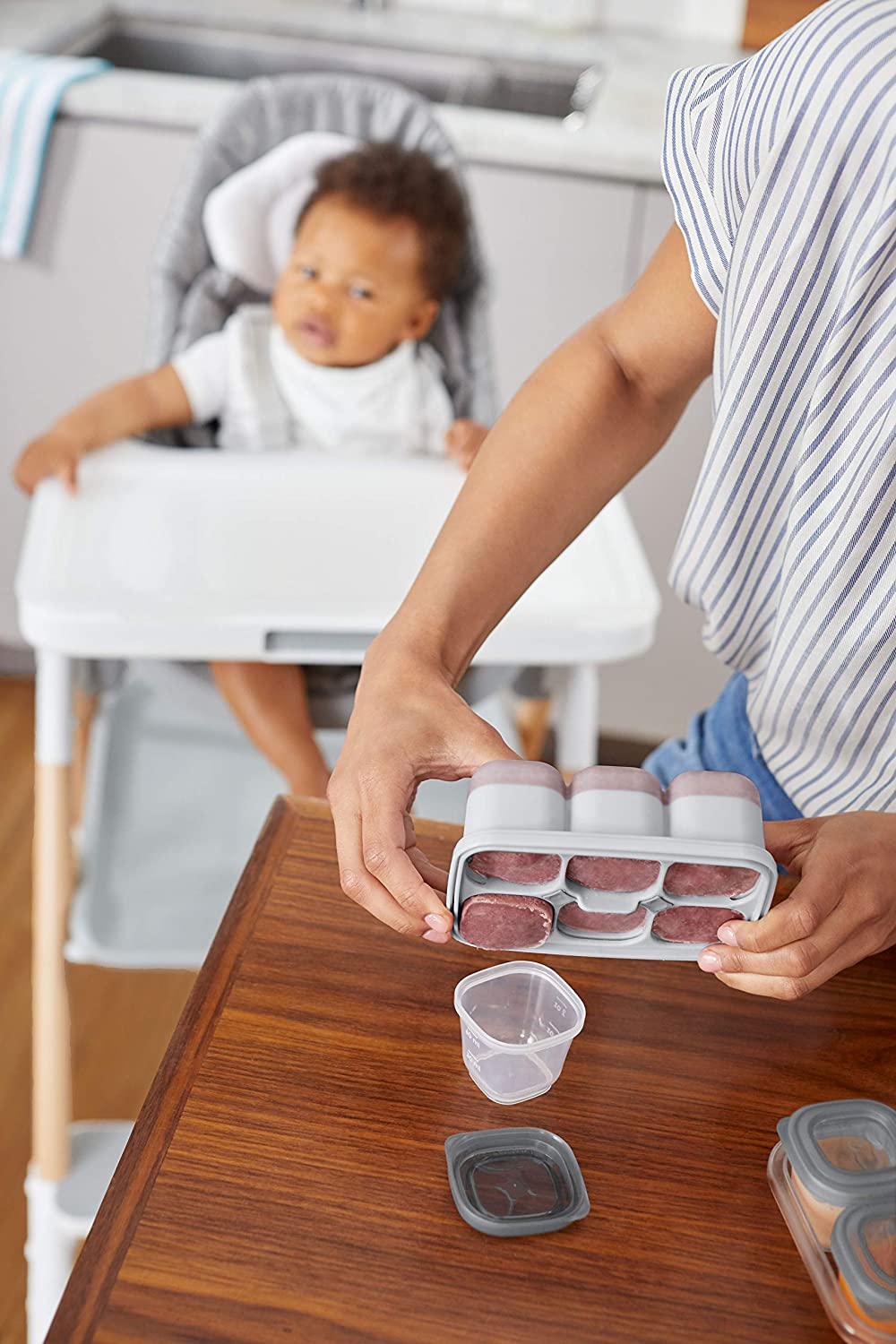Skip Hop Bandejas para Freezer de Enchimento Fácil - Pack com 2