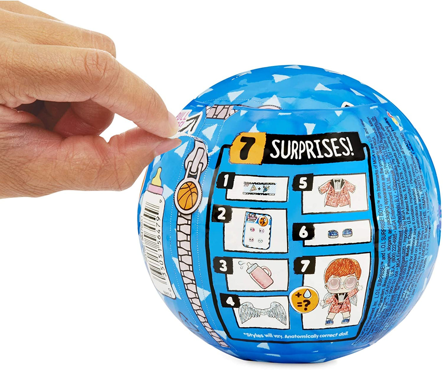 L.O.L. Surprise! 564799E7C Boys Series 2 Doll with 7 Surprises, Multi