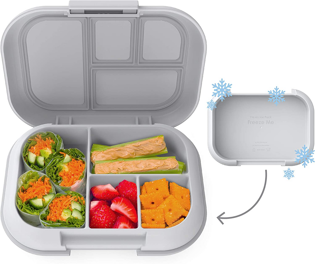 Bentgo Kids Chill Lunch Box - Solução de almoço estilo Bento com 4 compartimentos