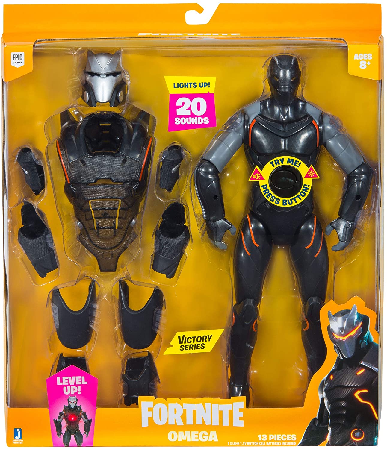 Fortnite - Omega com Luzes e Sons Victory Series 30cm Action Figure