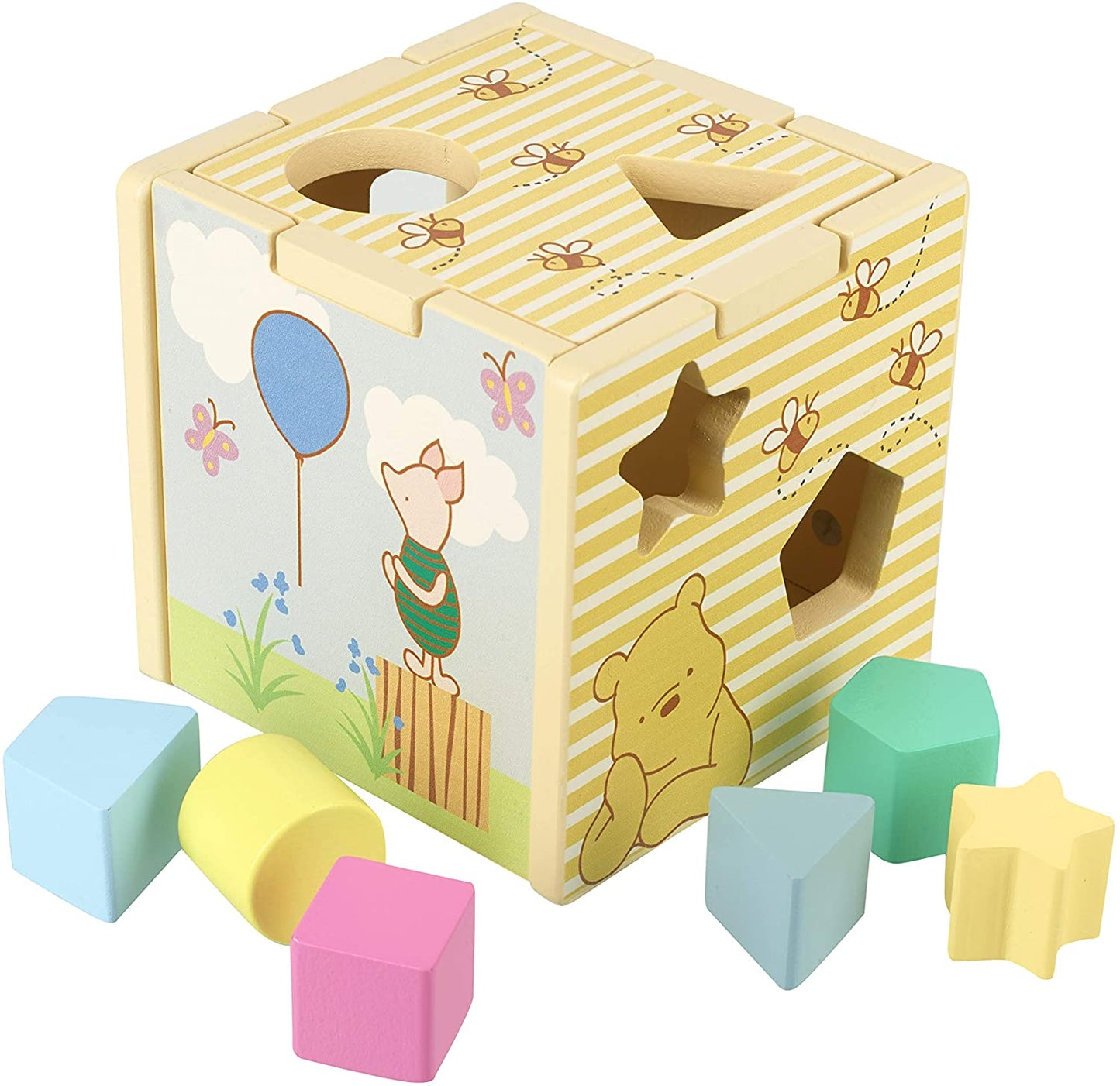 Orange Tree Toys Clasificador clásico de formas de Pooh