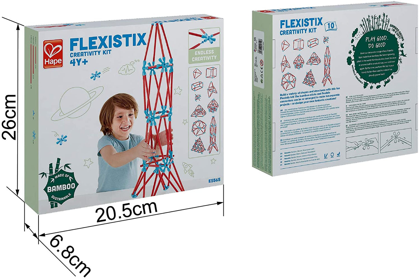 Hape E5565 Flexistix Creativity Kit Juego de construcción
