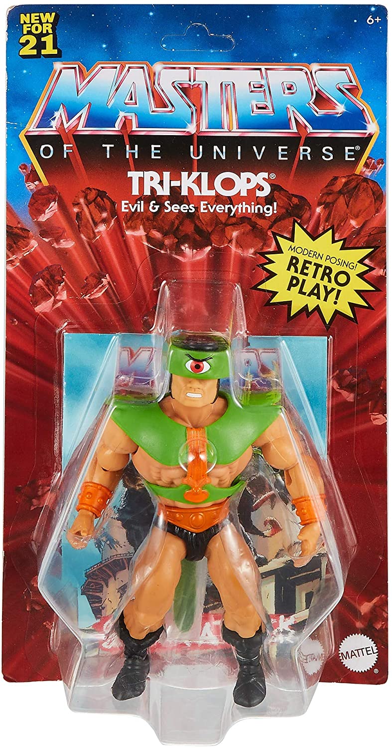 Figura de acción Tri-Klops de Masters of the Universe Origins