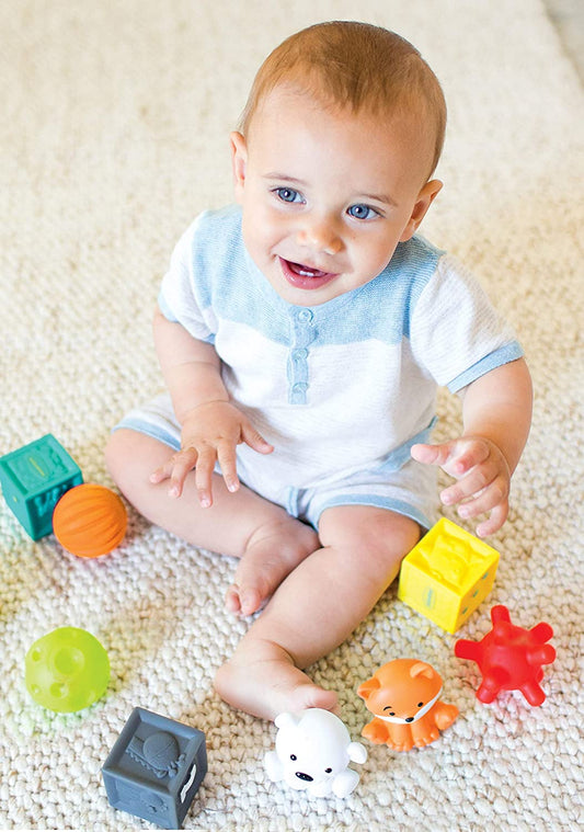 Infantino Primeiro Playset do Bebê 11 Peças