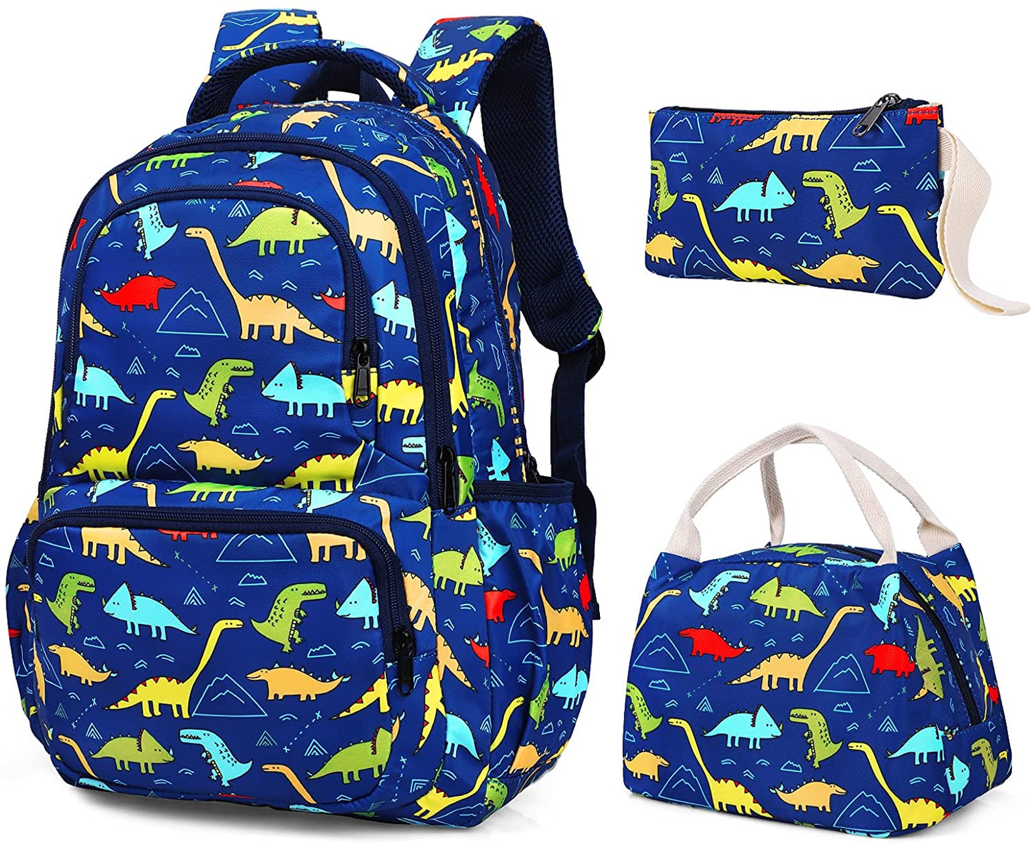 SAMIT - Kit de Mochila Dinossauros 3 peças