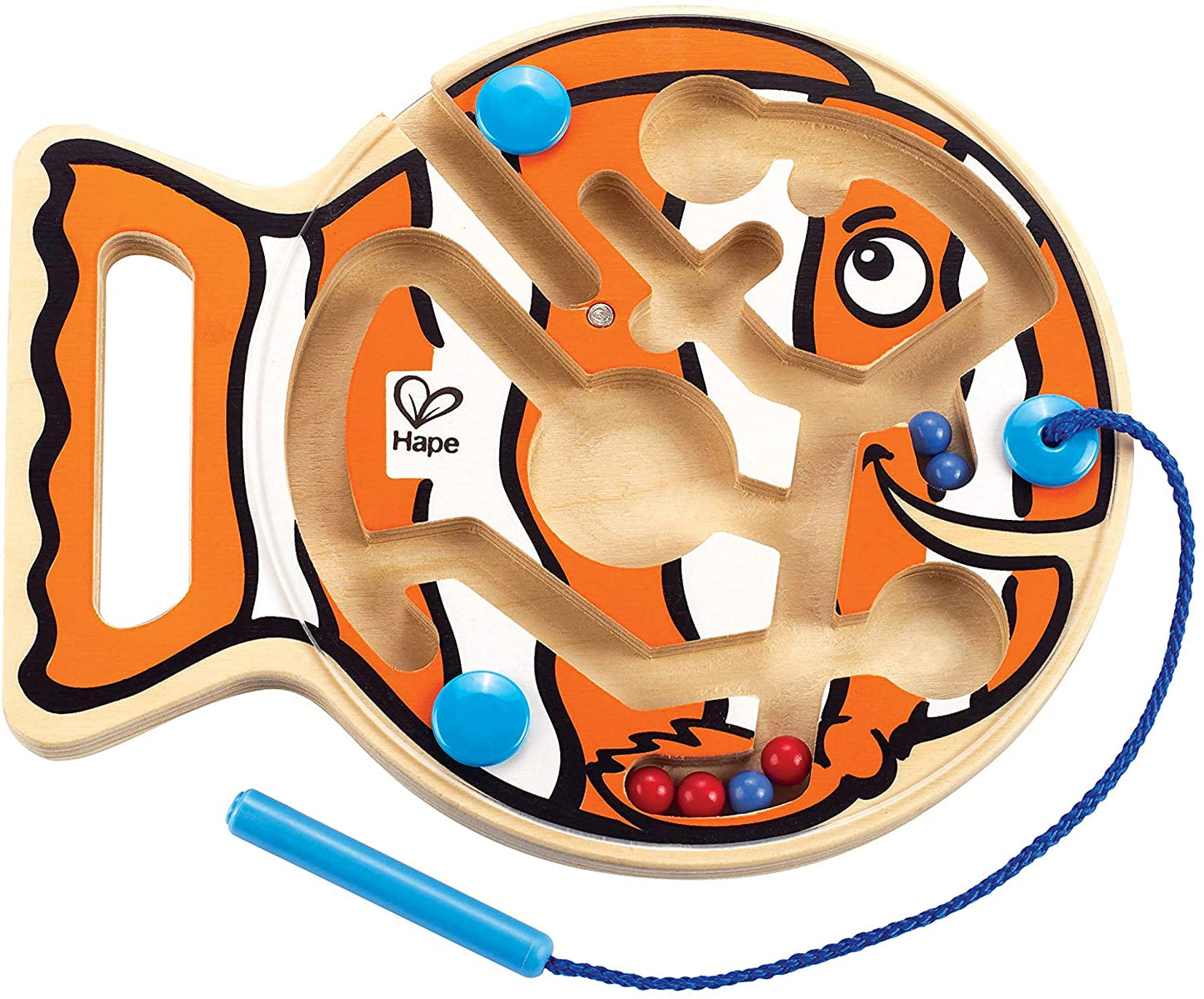 Hape - Labirinto magnético de madeira