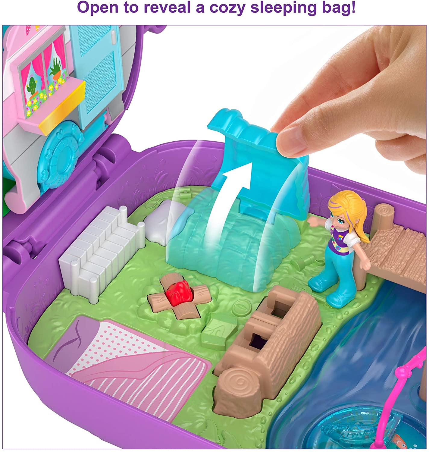 Campamento compacto Polly Pocket GKJ47 Little Owl