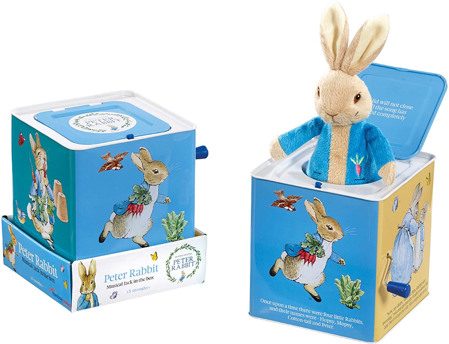 Rainbow Designs - Peter Rabbit Jack na caixa