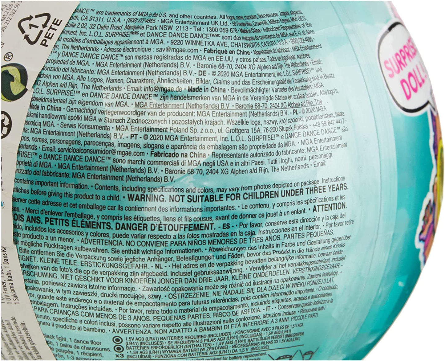 L.O.L Surpresa. - Boneca, multicolorida