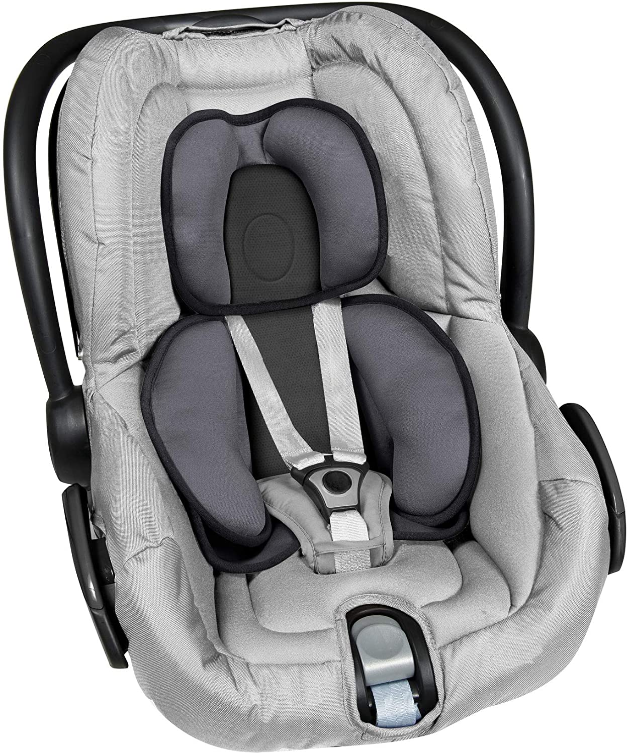 Babymoov Cosyseat - Almofada para cadeirinha de bebê (preta / zinco)