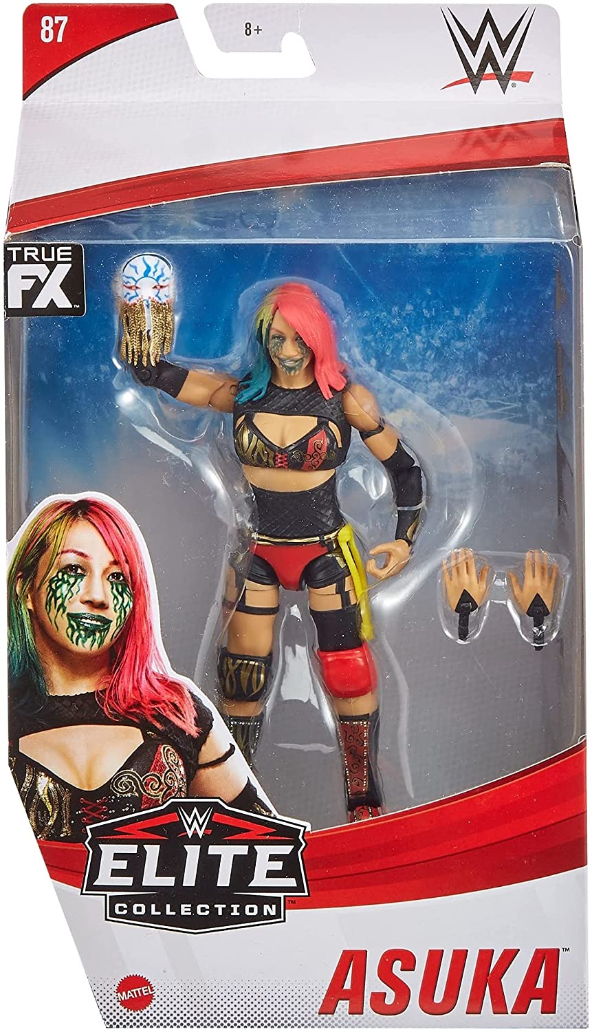 WWE Boneco de ação da coleção Asuka Elite