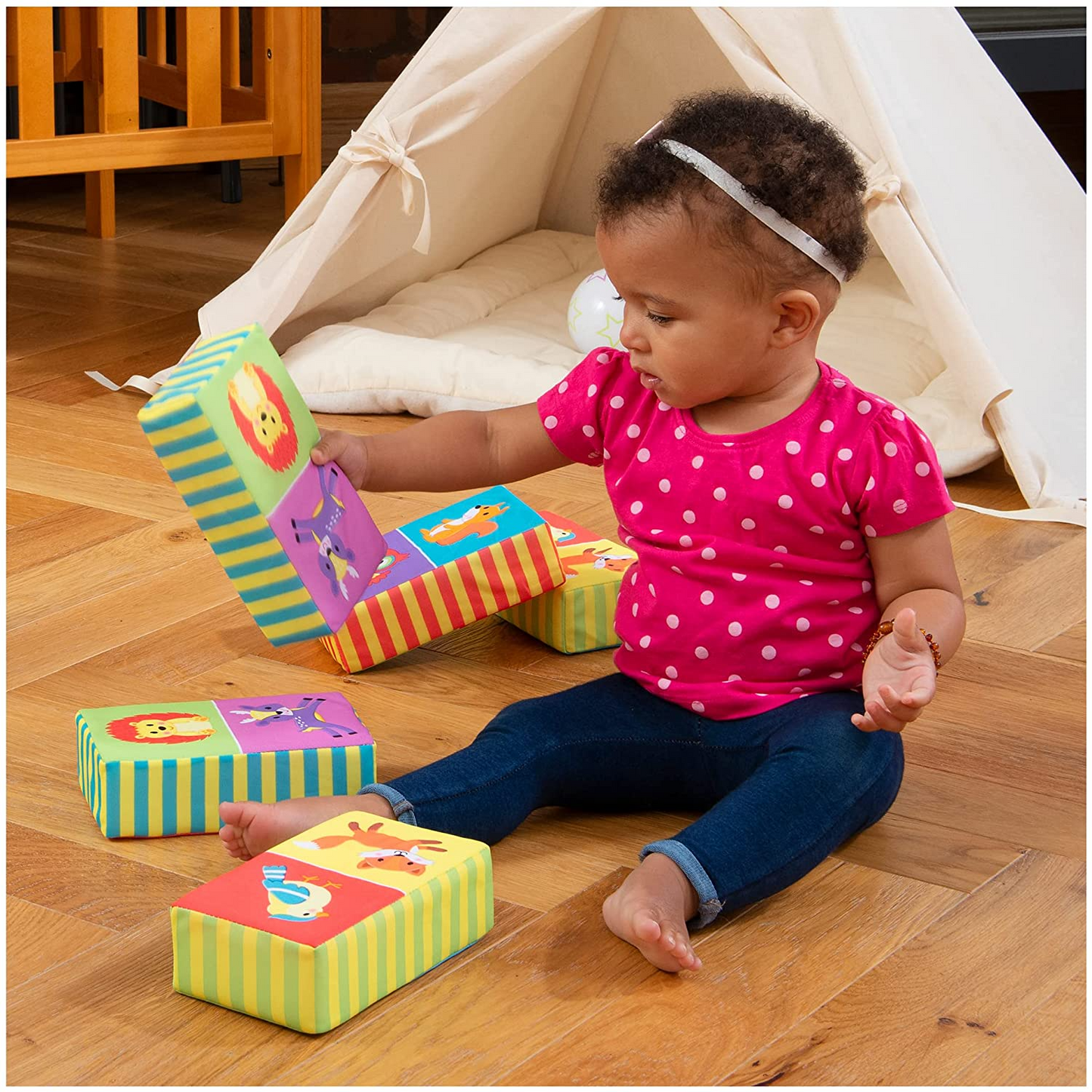 Galt Toys macios Dominós, macios de jogos conjunto, de 6 meses maiores