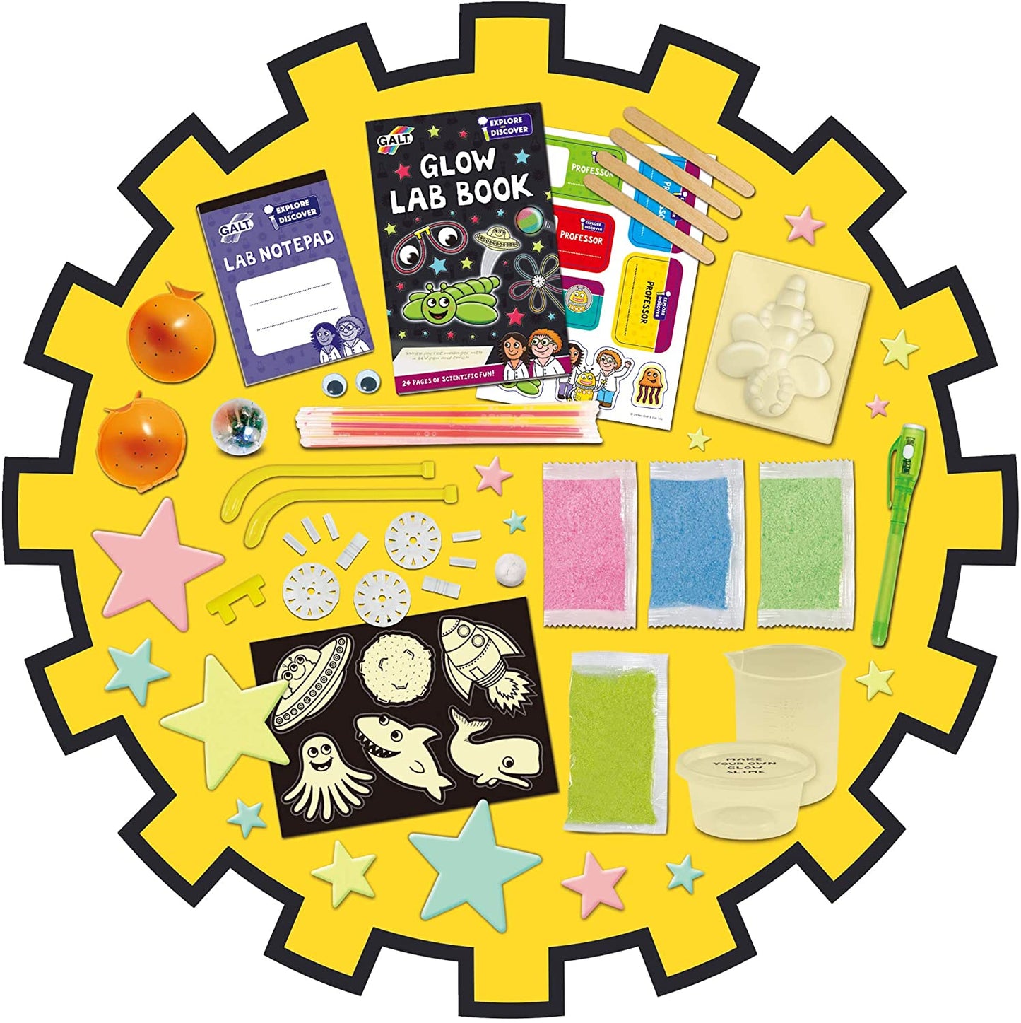 Galt Toys Bastões Luminosos Kit Ciências