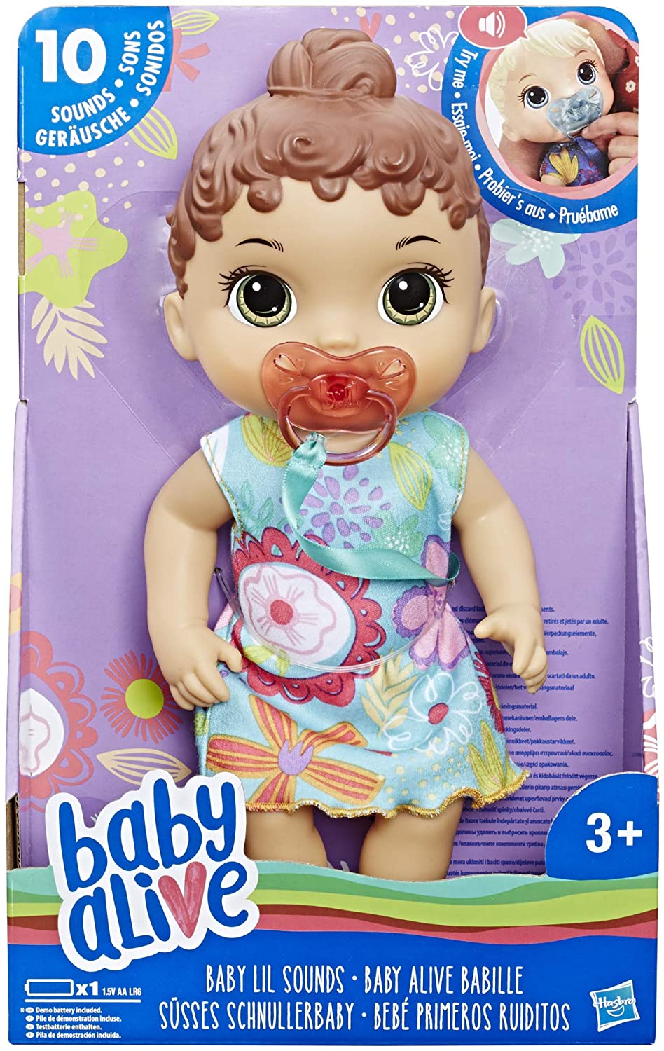 Hasbro Baby Alive Bebe Sonidos Baby Alive Muñeca Baby Lil Hasbro