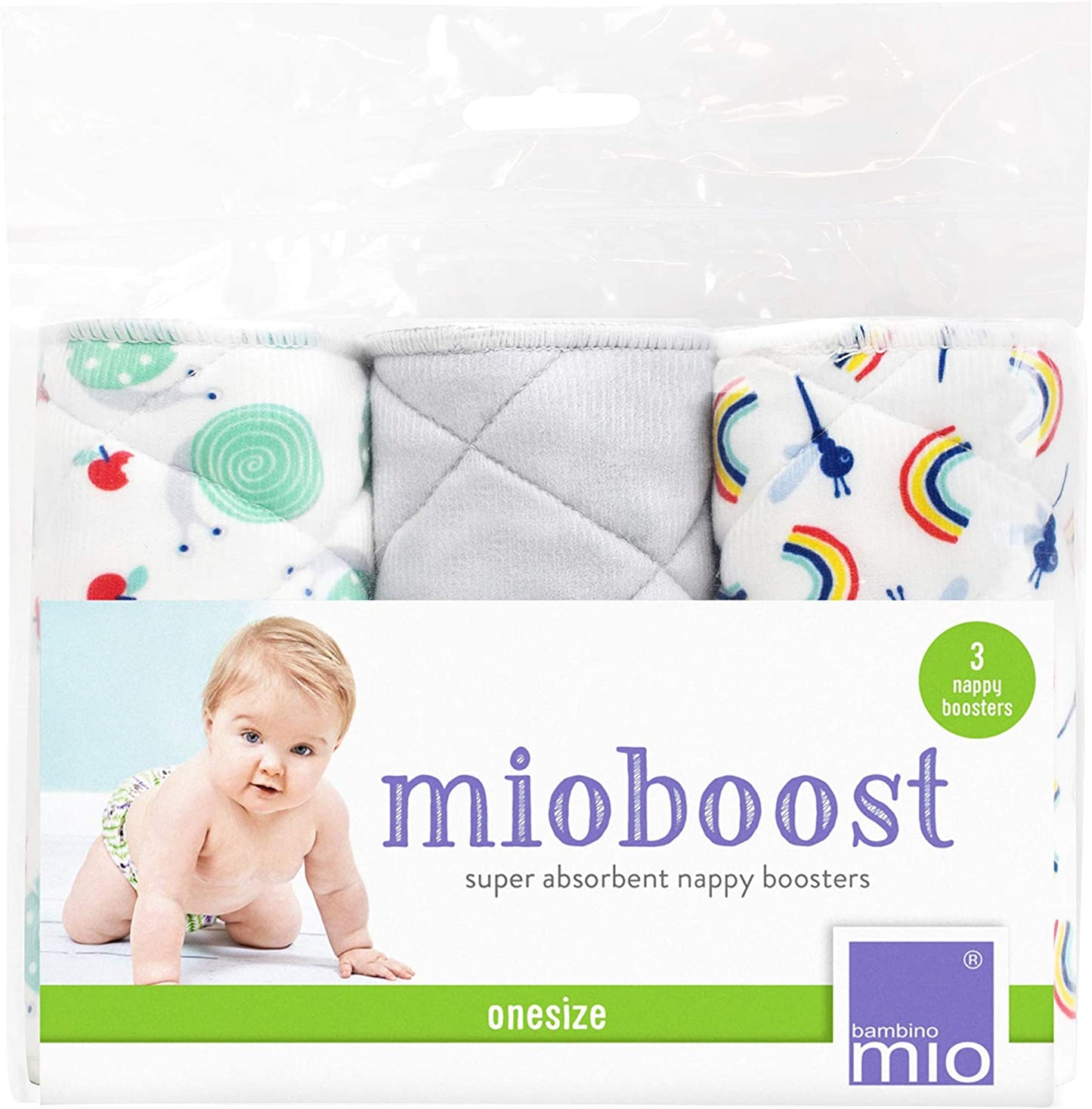 Bambino Mio Mioboost Reforço Extra Absorvente  Kit com 3