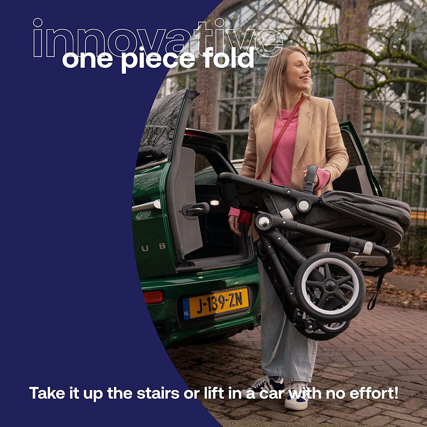 Bugaboo Lynx Carrinho de bebê (Black-Alu)