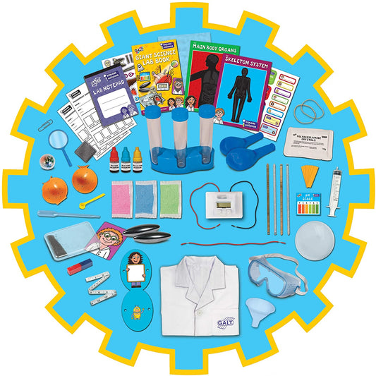 Kit científico gigante de Galt Toys para niños - Edades 6+