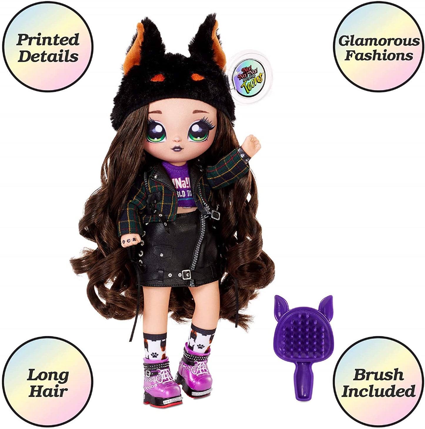 Na! Na! Na! Boneca surpresa adolescente rebelde