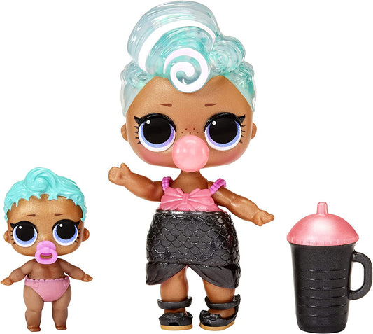 L.O.L. Surprise! Boneca Pérola Borbulhante Fizz com Acessórios com Glitter Azul Turquesa - 6 Surpresas 4+