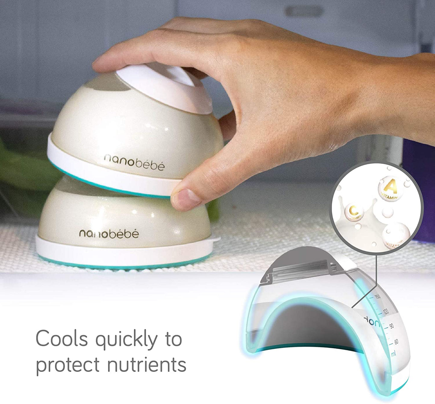 Nanobebe Kit de Mamadeiras Iniciante para Bebês