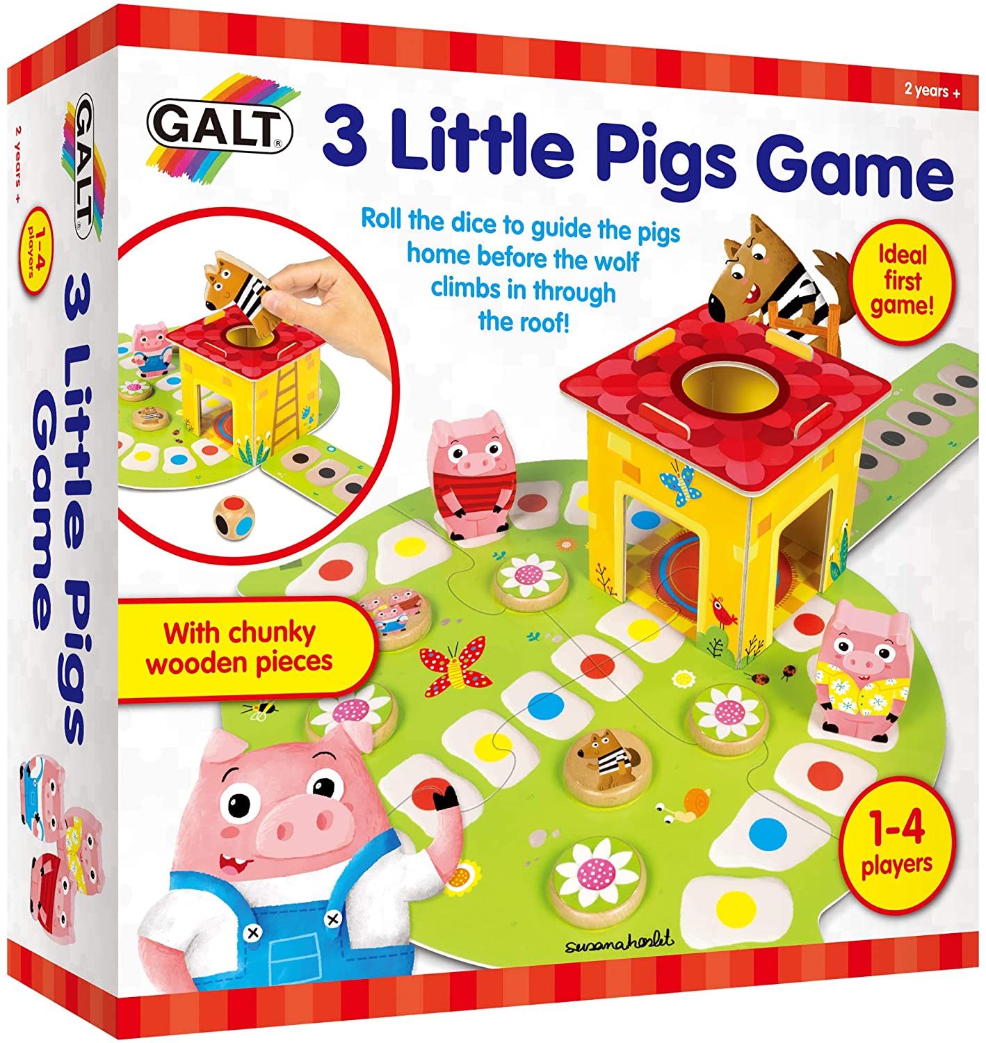 Jogo Os 3 Porquinhos - Goula - Primeiros Jogos - Compra na